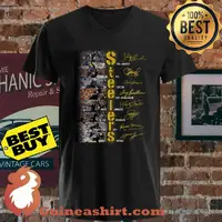 Steelers John Tamworth Jerome Bettis Joe Greene Signature shirt