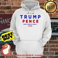 Trump Pence Keep America Great 2020 Star hoodie sweater