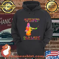 Assuming I'm just an old lady was your first mistake conductor shirt