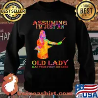 Assuming I'm just an old lady was your first mistake conductor s Sweater