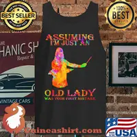 Assuming I'm just an old lady was your first mistake conductor s Tank top