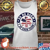 American paramedic do no harm do know harm s Tank top