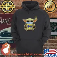 Baby Yoda Hug Food Lion Covid-19 shirt