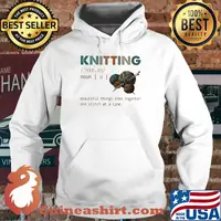 Knitting beautiful things come together one stitch at time s Hoodie