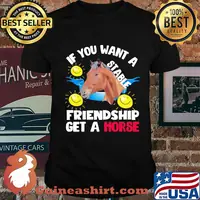 Sun If you want a stable friendship get a horse shirt