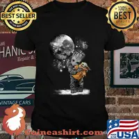 Groot hug Baby Yoda Stars Wars shirt