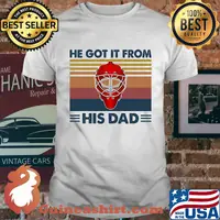 He got it from his dad vintage shirt