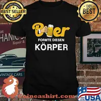 Beer formte diesen korper shirt