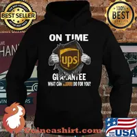 Blood insides ups on time guarantee what can brown do for you s Hoodie