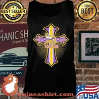 Cross faith minnesota vikings football s Tank top