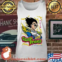 Dragon ball 7 the fresh prince of all saiyans s Tank top