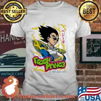 Dragon ball 7 the fresh prince of all saiyans shirt
