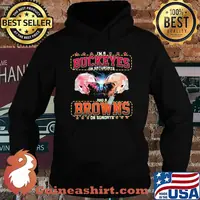 I'm a ohio state buckeyes on saturdays and a cleveland browns team on sundays stars football s Hoodie