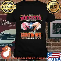 I'm a ohio state buckeyes on saturdays and a cleveland browns team on sundays stars football shirt