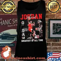 Michael jordan 23 greatest of all time the last shot chicago bulls basketball team legend s Tank top