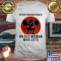Never underestimate an old man who lifts moon blood shirt