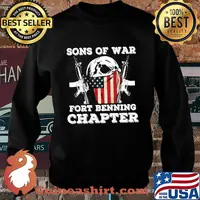 Sons of war fort benning chapter american flag independence day s Sweater