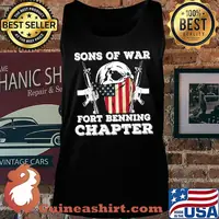 Sons of war fort benning chapter american flag independence day s Tank top