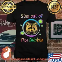 Stay Out Of My Bubble Raccoon Shirt