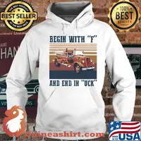 Begin with f and end in uck vintage retro s Hoodie