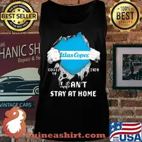 Blood insides itlas copco covid-19 2020 i can't stay at home s Tank top