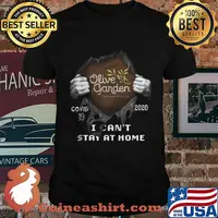 Blood insides olive garden italian kitchen covid-19 2020 i can't stay at home shirt