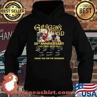 Gilligan's island 56th anniversary 1964 2020 thank you for the memories signatures s Hoodie
