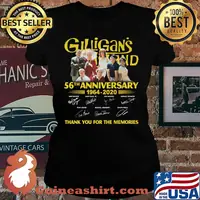 Gilligan's island 56th anniversary 1964 2020 thank you for the memories signatures s Laides