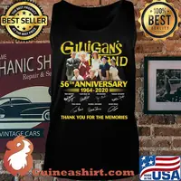 Gilligan's island 56th anniversary 1964 2020 thank you for the memories signatures s Tank top