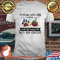 I'm the type of this girl who is perfectly happy with paw dogs and crochet shirt