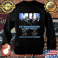 Mib international 23rd anniversary 1997 2020 thank you for the memories signatures s Sweater