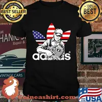 Repairer adidas logo american flag independence day shirtv