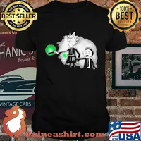 Rick and morty shoots gun shirt