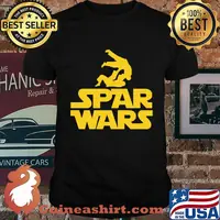 Spar wars martial arts taekwondo karate shirt