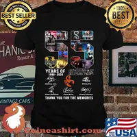 55 years of 1965 2020 scorpions thank you for the memories signatures shirt