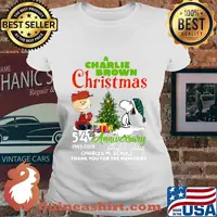 A charlie brown christmas 54th anniversary 1965 2019 thank you for the memories s Ladies tee