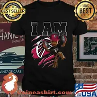 Baby groot i am atlanta falcons football shirt