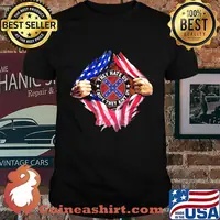 Blood insides they hate us cause they ain't us american flag independence day shirt