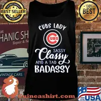 Chicago cubs lady sassy classy and a tad badassy s Tank top