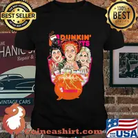 Halloween hocus pocus witch dunkin donuts shirt