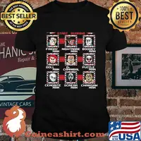 Halloween horror characters game start running shirt