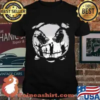 Halloween jack skellington moon tree shirt