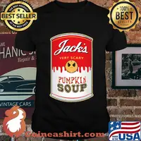 Halloween jack skellington very scary pumpkin soup shirt