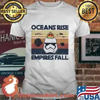 Hamilton star wars Oceans Rise Empires Fall Vintage retro shirt