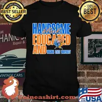 Handsome black educated and virginia state university shirt