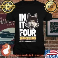 Husky in it four final ramblers 2018 men's south regional champions shirt