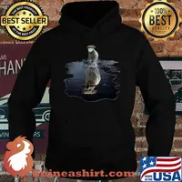 Labrador dog mask water reflection s Hoodie