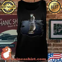 Labrador dog mask water reflection s Tank top