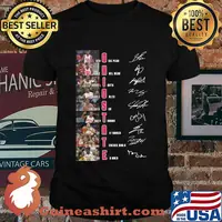 Ohio state buckeyes men's basketball players signatures shirt