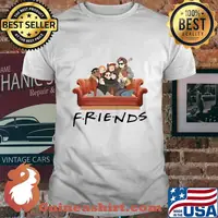 Redbubble stickers stranger things friends shirt